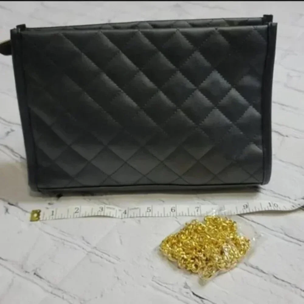 FREE SHIPPING TODAY ONLY! Two-Purse Power Duo-Quilted Chic + Purple Satin Sass - Picture 8 of 16